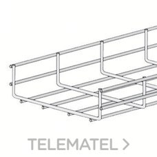 INTERFLEX - BANDEJA REJILLA INOXIDABLE AISI304 60x150mm