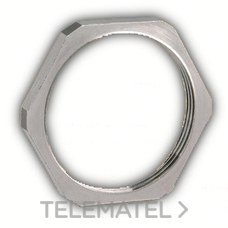 INTERFLEX - TUERCA PG 48 LATON NIQUELADO