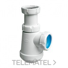 ALIAXIS - SIFON BOT.CORTO EXT.S69 S.HORIZ.S/VALV.1.1/2" - Imagen 2