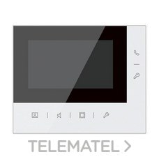 NIESSEN - MONITOR COLOR 4,3" MANOS LIBRES BLANCO