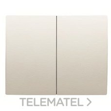 NIESSEN - TECLA DOBLE INT.CONM.S.OLAS BL - Imagen 2