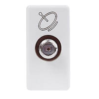 GEWISS - BASE COAXIAL TV-SAT 0 dB CONECT.F SYSTEM