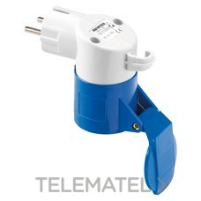 GEWISS - ADAPT.64CI UNEL/FR 2P+T 16A 250V - Imagen 2