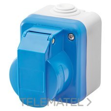GEWISS - TOMA 2P+T 16A IEC309 IP44 220 - Imagen 2