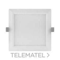 LEDVANCE - DOWNL.LED SLIM CUAD.18W/4000K 230V BL