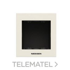 NIESSEN - PLACA CARPINTERÍA 2 MÓDULOS ZENIT BLANCO JAZMÍN - Imagen 2