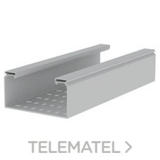 UNEX - BANDEJA 66 PERFORADA 100x200 GRIS - Imagen 2