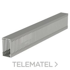 UNEX - CANAL P/CABLEADOS 77 PVC-M1 80x43 GRIS - Imagen 2