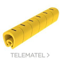 UNEX - SENALIZ.PVC PLAST.2-5mm -I- AMARILLO - Imagen 2