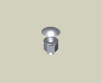 UNEX - TORNILLO INOX M8x25 DIN 603 AISI 316
