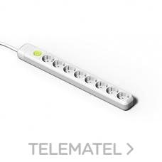FAMATEL - BASE 8 TOMAS INTERRUPTOR CON PROLONGADOR 1,5m - Imagen 2