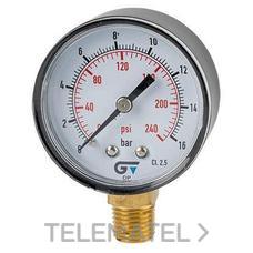 GENEBRE - MANOMETR.53mm SALIDA LATER.0-4KG 382004 - Imagen 3