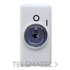GEWISS - INT.BIP.250V 10A SYSTEM C/LLAVE - Imagen 2