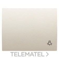 NIESSEN - TECLA PULSADOR CON SÍMBOLO LUZ OLAS BL - Imagen 2