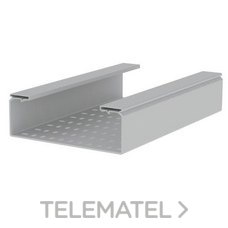UNEX - BANDEJA 66 PERFORADA PVC-M1 100x300 GRIS - Imagen 2