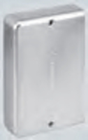 SIMON - TAPA FINAL PVC 130x55mm ALUM.