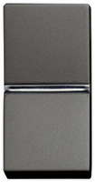 NIESSEN - PULSADOR SIN GRABAR CON 1 MÓDULO ZENIT PLATA