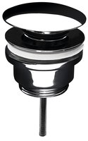 CABEL - VALVULA QUICK-CLAC LAVABO-BIDE CROM.TAPON RED.