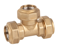 GENEBRE - RACOR T TRIPLE ACOPLAM.1.1/4"x40 PN16 LT