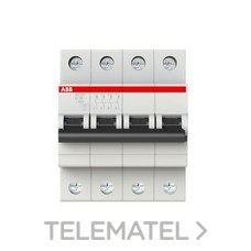 ABB - INT.AUT.SH204-C25 4P 25A CURVA C 6kA