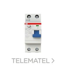 ABB - INT.DIFERENCIAL F202A-40/0,3 2P 40A TIPO A 300mA