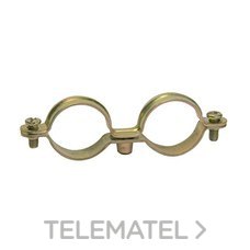 CELO - ABRAZADERA METÁLICA M6 DOBLE DIÁMETRO 18