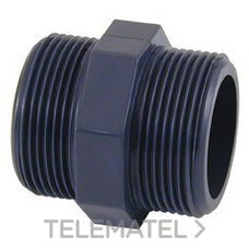 CEPEX - MACHON DOBLE ROSCA PVC 1''