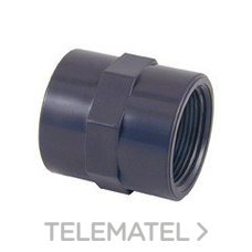 CEPEX - MANGUITO DOBLE ROSCA PVC 1.1/4"