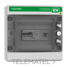 CIRPROTEC - PROTECTOR EV BOXES CONTRA SBT.TTAS.PERMANENTES(COMBI.)2 15kA MONO(PH+N)IGA 32A