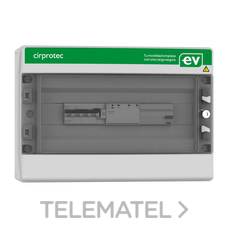 CIRPROTEC - PROTECTOR EV BOXES CONTRA SBT.TTAS.PERMANENTES(COMBI.)2 15kA TRIF.(PH+N)IGA 40A