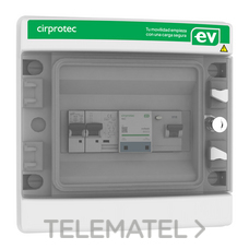 CIRPROTEC - PTR.EV BOXES CONTRA SBT.TTAS.PERMANENTES(COMBI.)2 15kA MONO(PH+N)IGA 40A AUTOREA