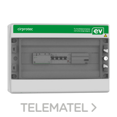 CIRPROTEC - PTR.EV BOXES CONTRA SBT.TTAS.PERMANENTES(COMBI.)2 15kA TRIF.(PH+N)IGA 40A AUTORE