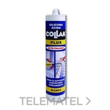 COLLAK - SILICONA ACIDA S-11LC BLANCA