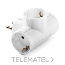 FAMATEL - CLAVIJA TRP.TT LAT.16A 250V+2T 10A 250V - Imagen 2