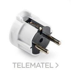 FAMATEL - CLAVIJA 10-16A-250V d.4,8 T.T.LAT.BLANCO