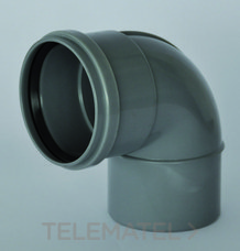FERRO-PLAST - CODO 87 -30' M-H d.110 PVC