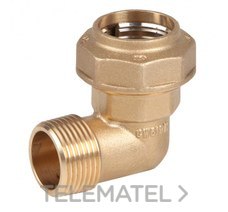 GENEBRE - RACOR L CODO M 1/2"x20 PN16 LT - Imagen 2