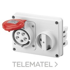 GEWISS - BASE PROTEGIDA 16A 3P+N+T 380V IP44