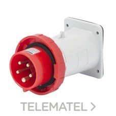 GEWISS - CLAVIJA FIJA EMP.3P+T 32A 380-415V 50-60Hz 6h rojo IP67