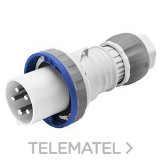 GEWISS - CLAVIJA M 2P+T 125A 200-250V 50-60Hz 6h azul IP67