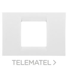 GEWISS - PLACA 2M SYSTEM VIRNA BLANCO NUBE - Imagen 2