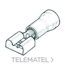 INTERFLEX - TERM.E.PLANO H-1,5x2,5 P/L.6,3x0,8 LATON