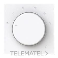 NIESSEN - TAPA TERMOSTATO ELECTRÓNICO GIRATORIO SERIE VEGA BLANCO BRILLO