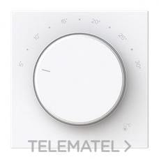 NIESSEN - TAPA TERMOSTATO ELECTRÓNICO GIRATORIO SERIE VEGA BLANCO MATE