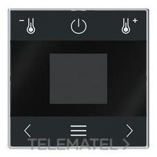 NIESSEN - TAPA TERMOSTATO DIGITAL SKY NEGRO SOFT