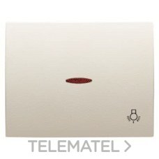 NIESSEN - TECLA PULSADOR LUZ C/VISOR OLAS BL - Imagen 2