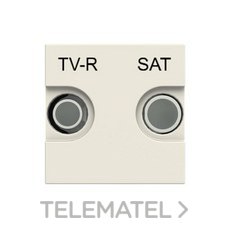 NIESSEN - TOMA TV-R/SAT FINAL ZENIT BLANCO - Imagen 2