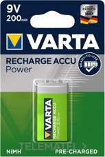 VARTA - BLISTER PILA RECARGABLE 9V ACCU - Imagen 2