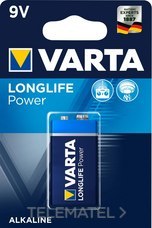 VARTA - BLISTER PILA ALKALINA 6LR61 9V 64922 - Imagen 2