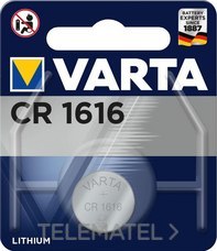 VARTA - PILA VARTA CR1616 LITIO 6616 - Imagen 2